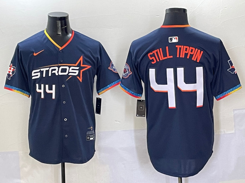 Youth 2025 MLB Houston Astros #44 Alvarez black jersey style 3->youth mlb jersey->Youth Jersey